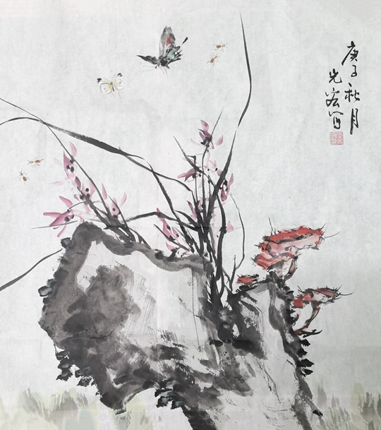 王光宏作品《天姿幽香》