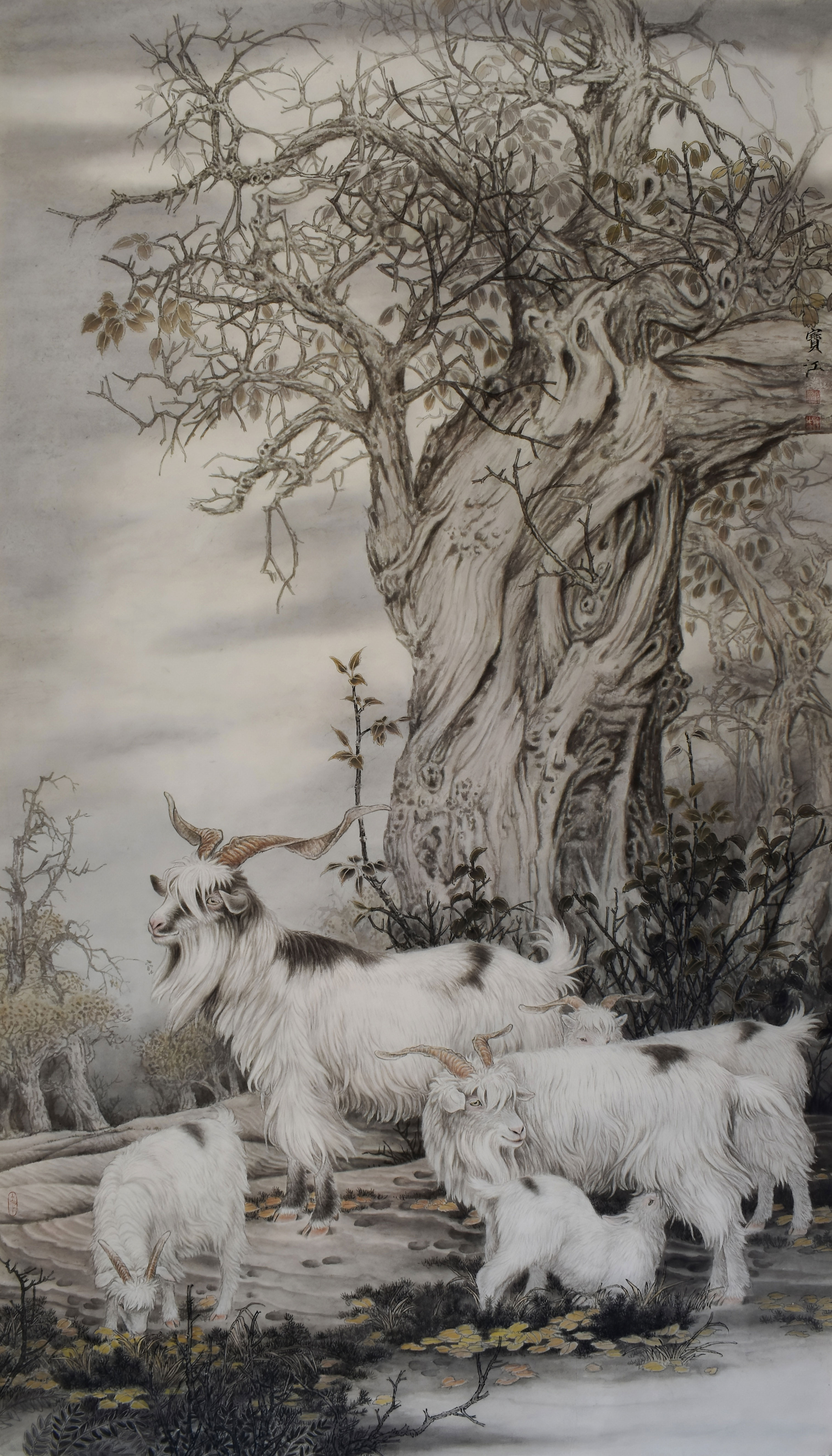 《岁月如歌》175cm×97cm