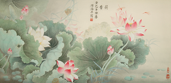 陈海平作品8《荷香》