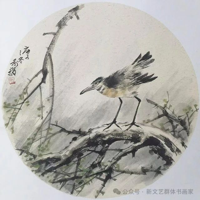 《春绿枝头》