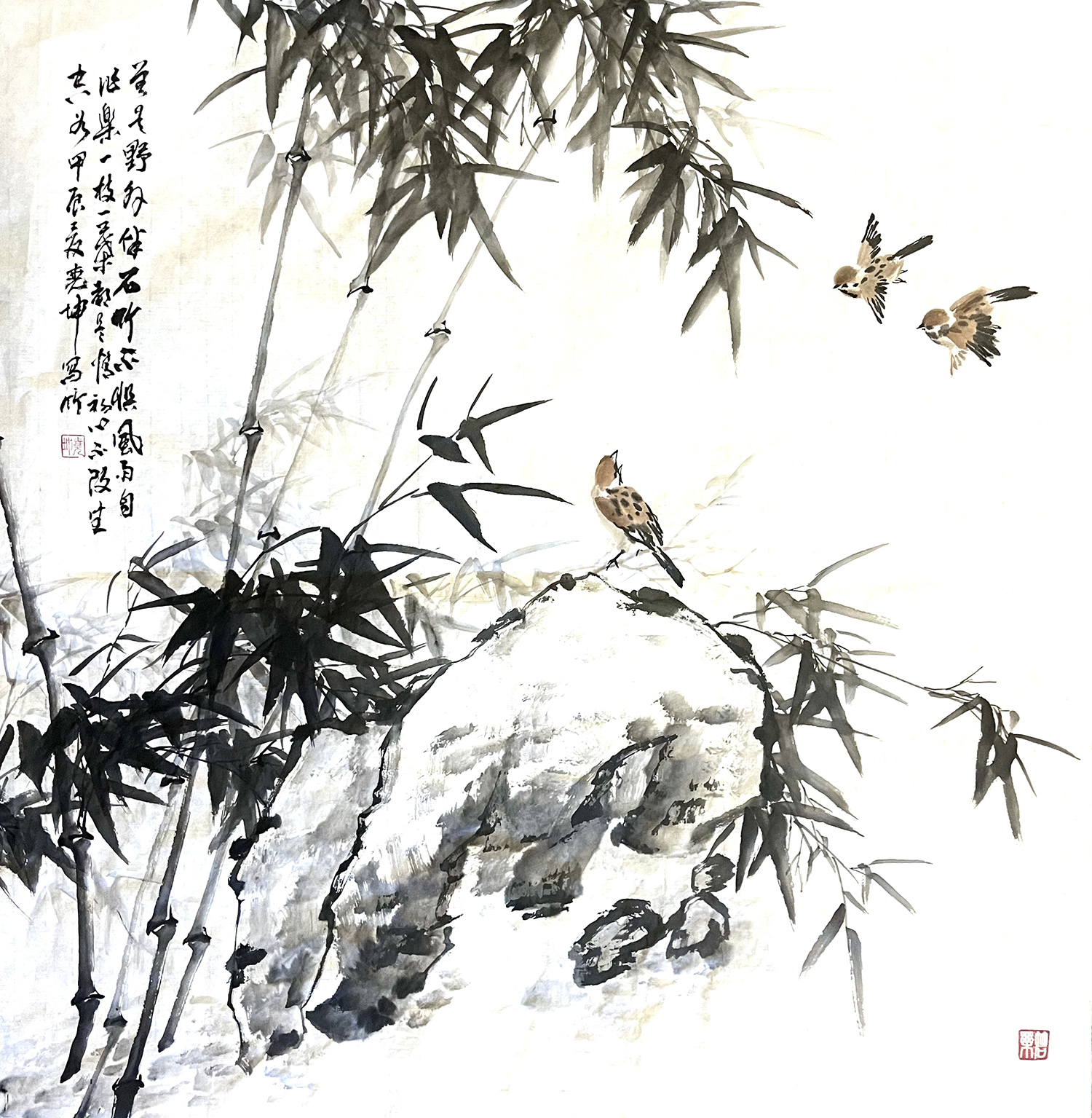 陈尧坤作品6《一枝一叶都是情》