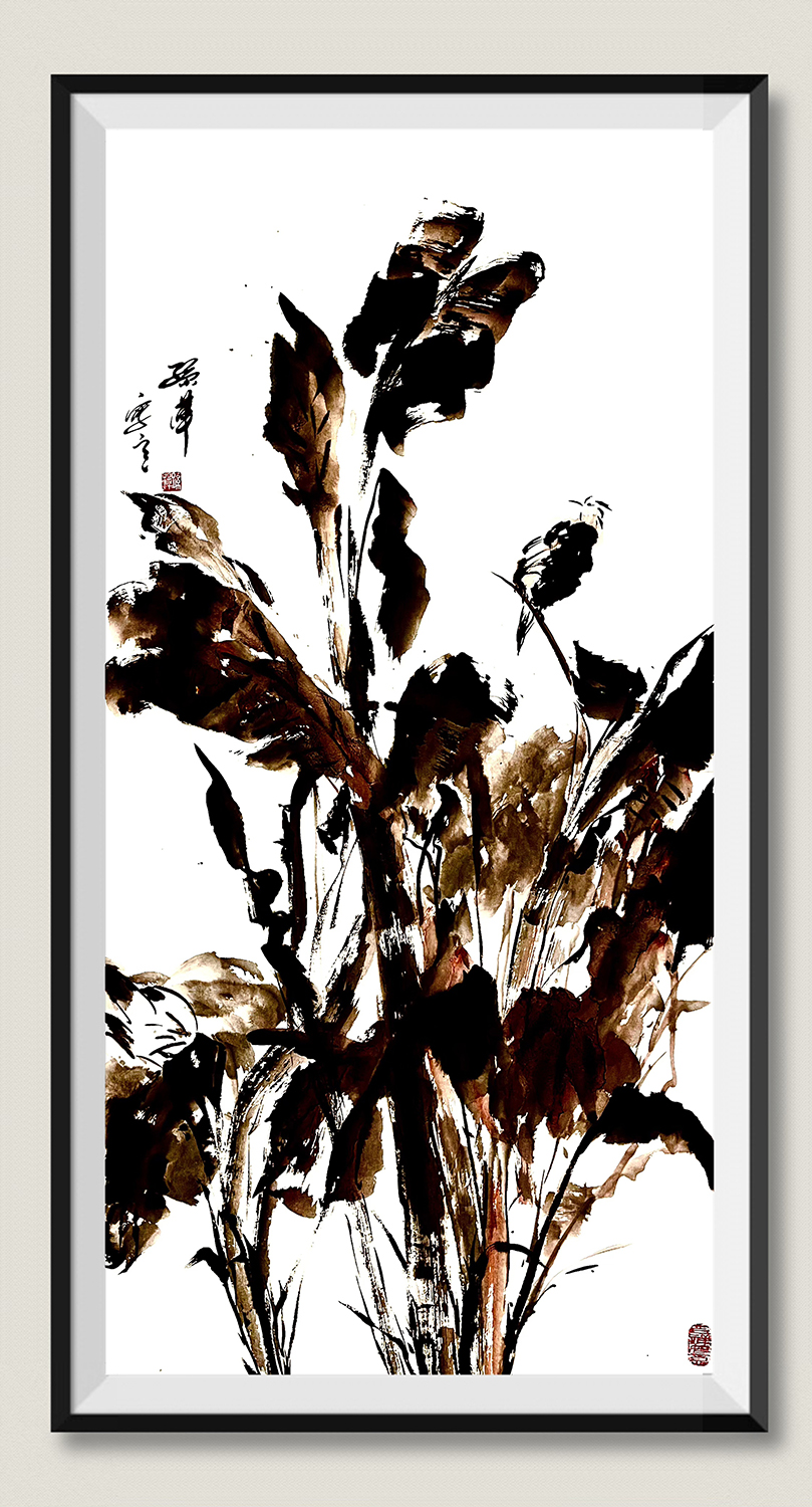 孙萍作品《南国芭蕉》