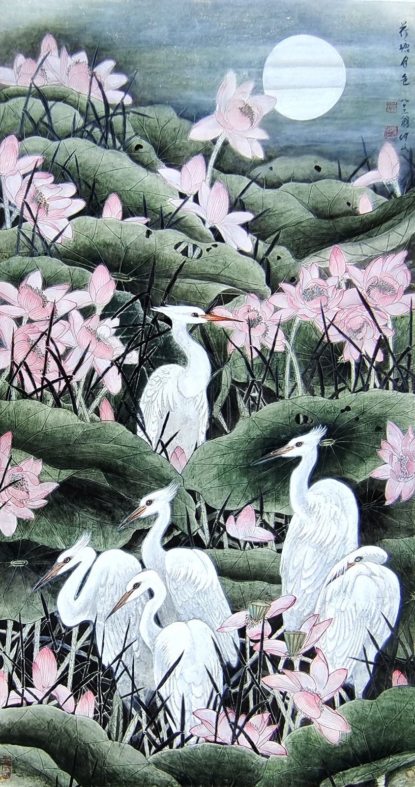 李仲民作品1《荷塘月色》