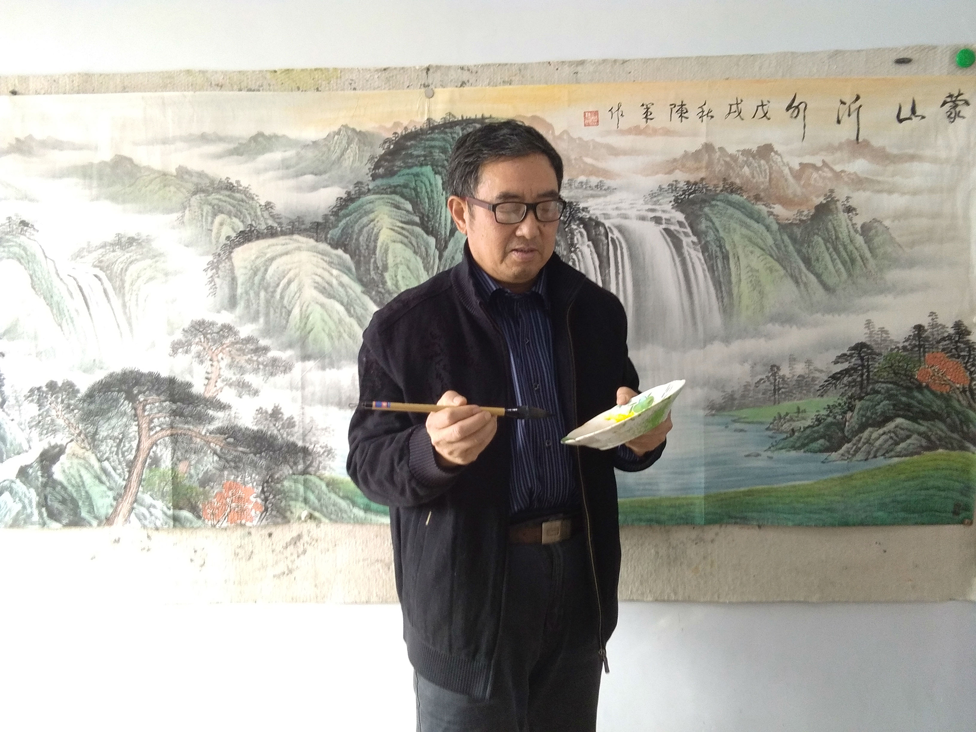 第二届特聘书画家陈策