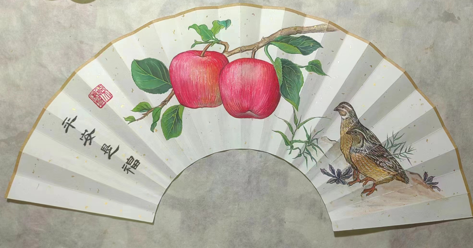 孙淑珍作品《平安是福》