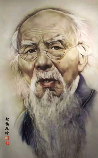张松柏作品1《齐白石》.jpg