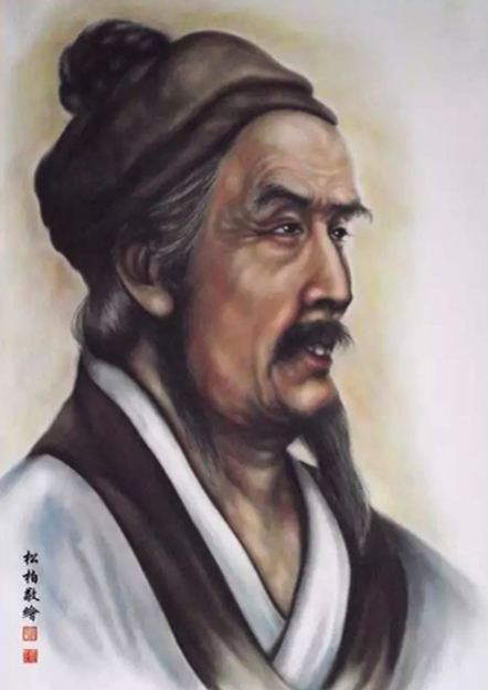 张松柏作品5《皇甫谧》.jpg