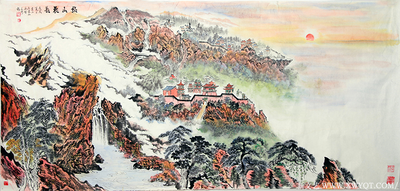 《岱山晨曦》2