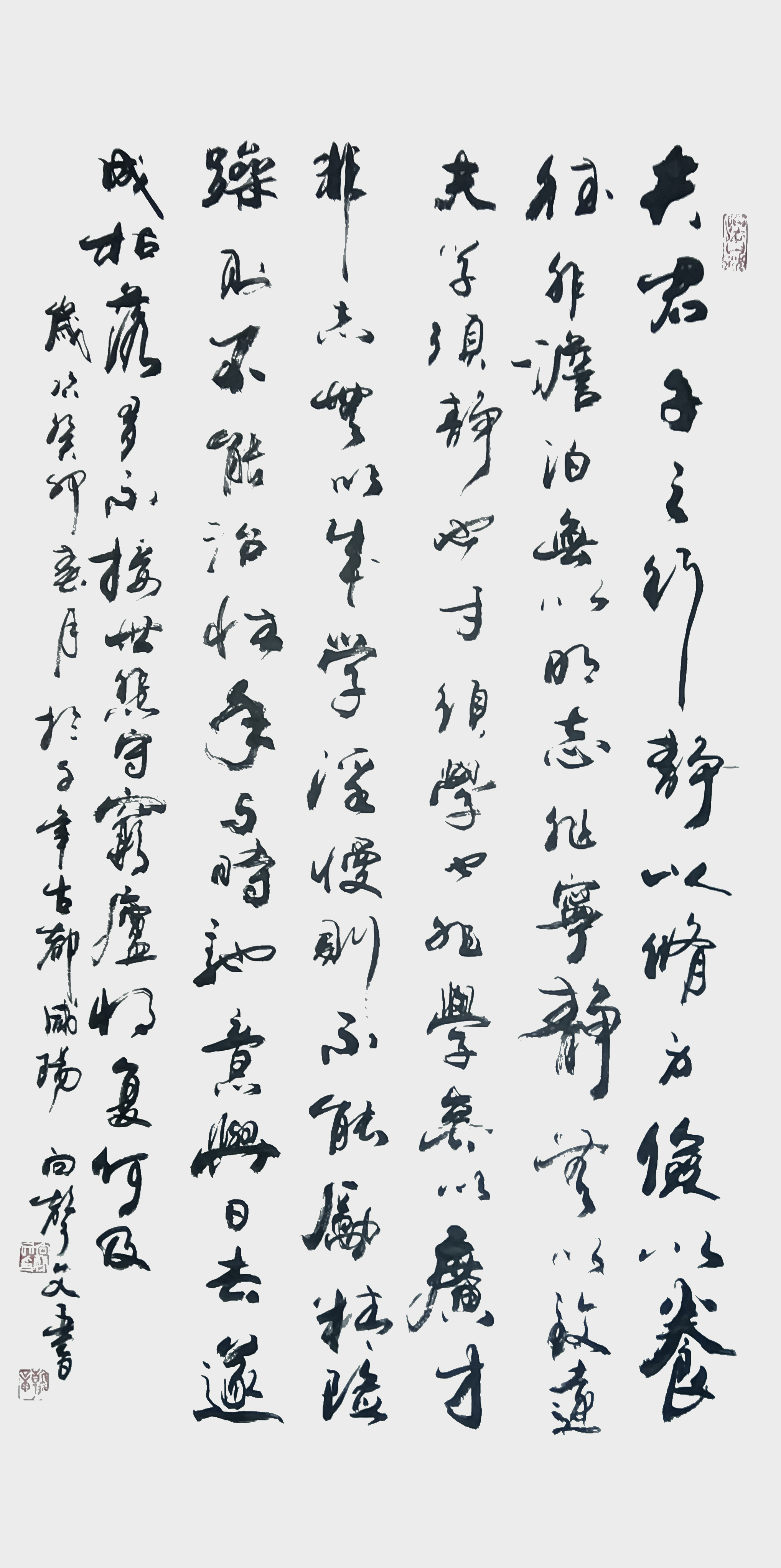 向声文作品《诫子书》