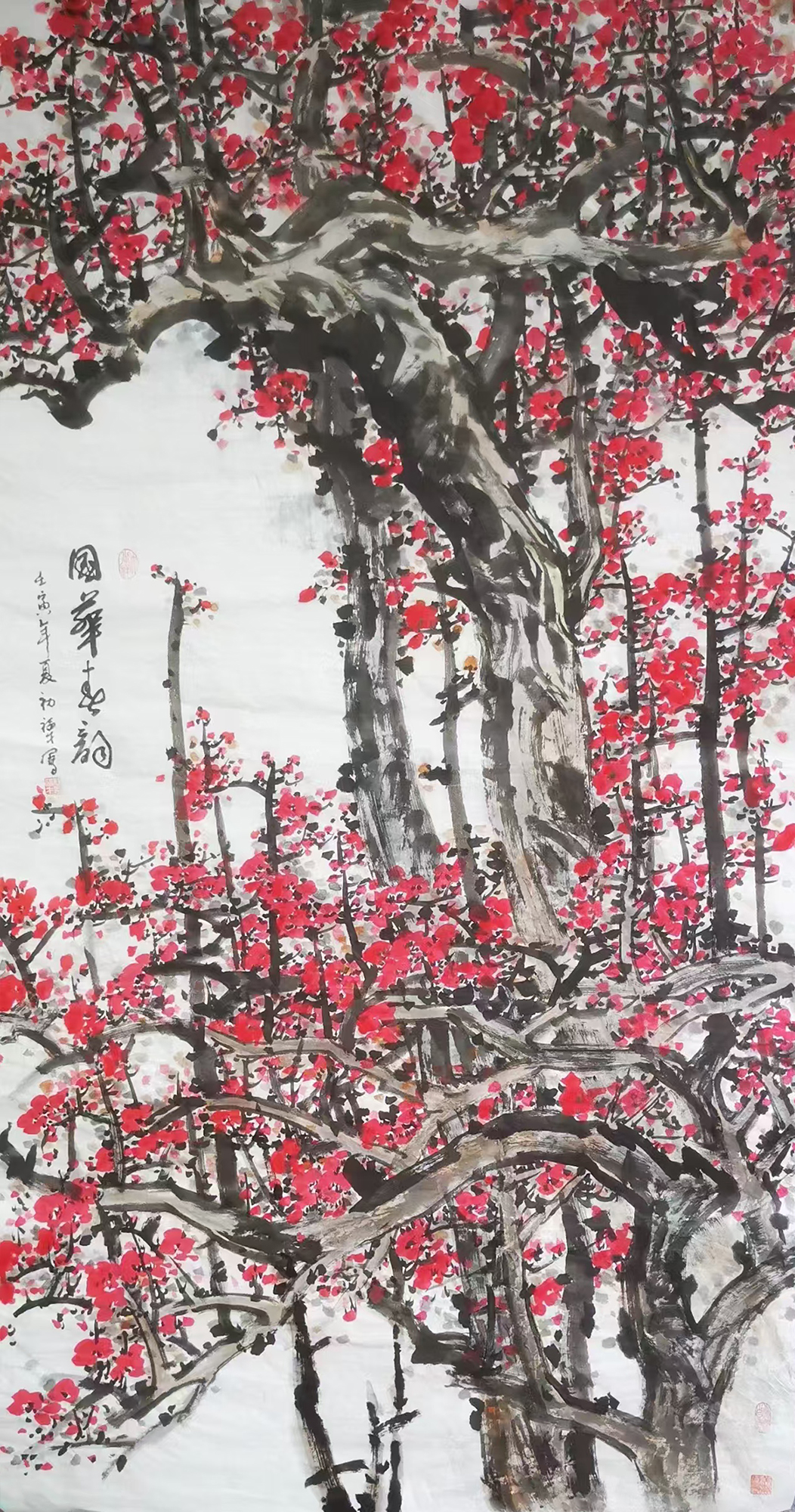 杨福才作品《国华春韵》