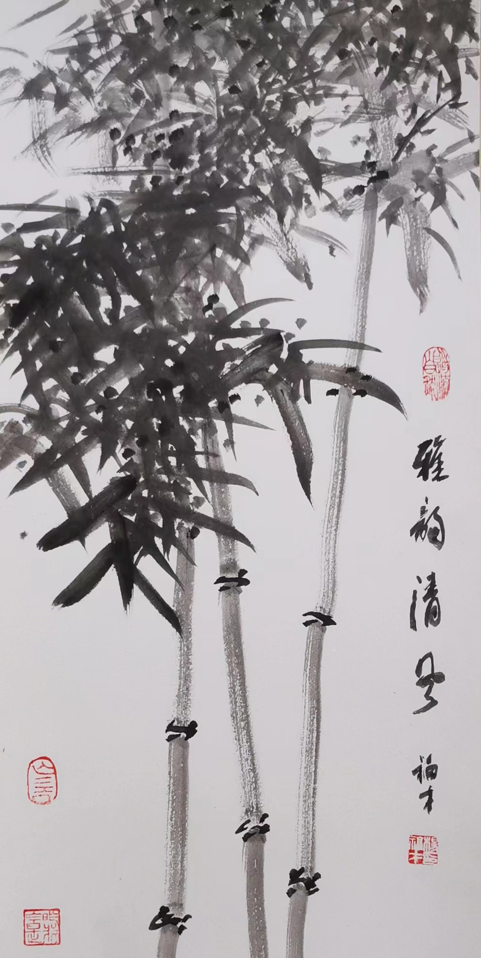 杨福才作品《雅韵清风》
