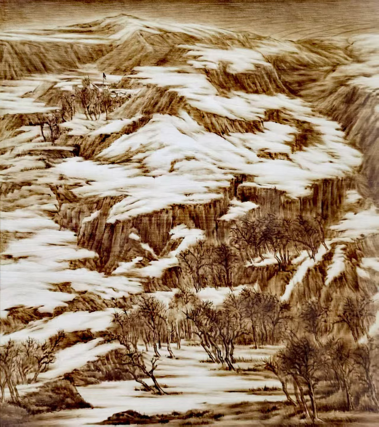 高劲松作品8《雪色》